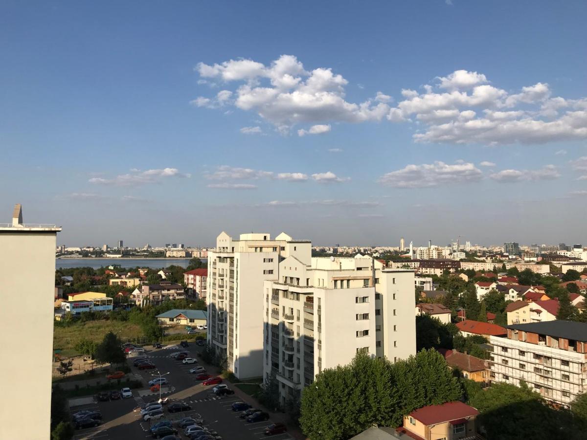 Cozy 2-Room Penthouse Lakeview W14 بوخارست المظهر الخارجي الصورة